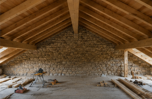 Charpente — diagnostic et réparation de charpente bois