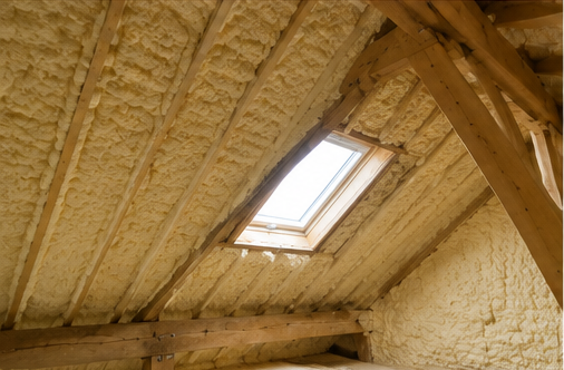 Isolation — isolation des combles sous toiture